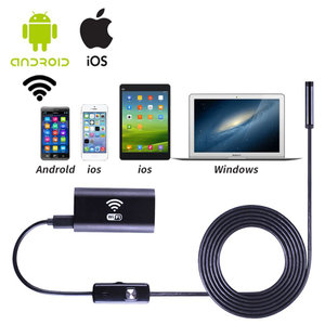 WiFi Endoscoop HD LED | Mini Camera met 2 meter Kabel | Waterdichte ... WiFi Endoscoop HD LED | Mini Camera met 2 meter Kabel | Waterdichte ...
