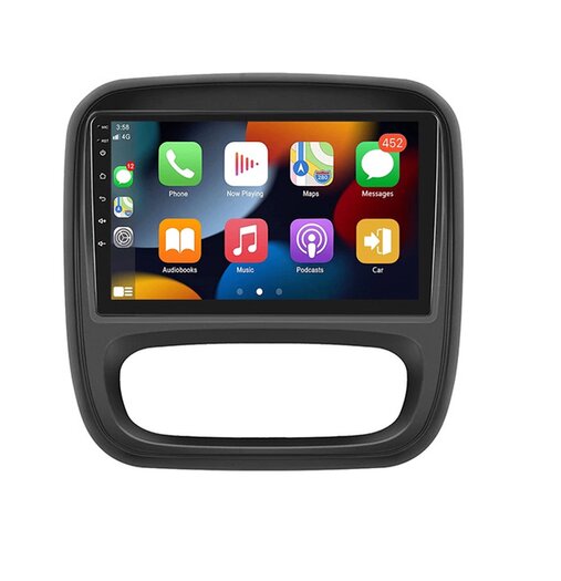 Android navigatie radio geschikt voor Opel Vivaro en Renault Trafic,  Android OS, Apple Carplay, WiFi, bluetooth - Bestgadgets4u