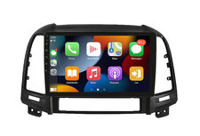 Navigatie radio Hyundai Santa Fe 2006-2012, Android, Apple Carplay, 9 inch scherm, GPS, Wifi, Mirror link, Bluetooth