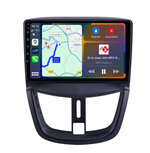 Android navigatie radio Peugeot 207 en 207 SW 2006-2015 Apple Carplay Android Auto
