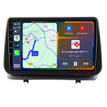Android navigatie radio met Apple Carplay &amp; Android Auto Draadloos &amp; Bekabeld Renault Clio 3
