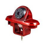 Achteruitrijcamera Renault Trafic Opel Vivaro 2001-2014  - 3e Derde Remlicht HD Camera - Achterdeur - Fisheye 170 graden - IP68