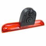 Dubbele Achteruitrijcamera Fiat Ducato Camper / Peugeot Boxer / Citro&euml;n Jumpy 2006-2021 - 3e Derde Remlicht HD Camera Du