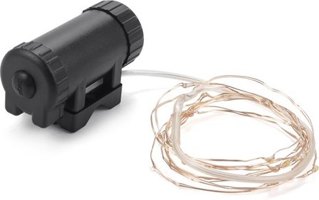 Spaakverlichting LED - Spaak wiel Led verlichting | Fiets Licht | Lichtsnoer Fietswiel | Fiets Wiel Licht | 20 Leds | 2 functies | 220 Cm | Geschikt voor 1 fietswiel