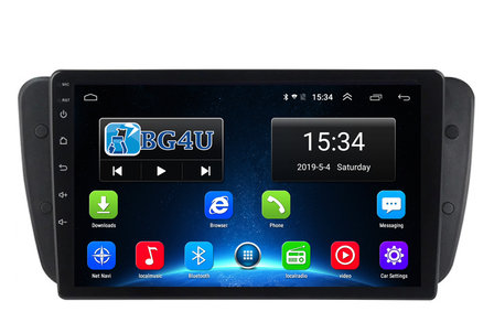 Navigatie radio Seat Ibiza 6J 2009-2013, Android, Apple Carplay, 9 inch scherm, GPS, Wifi, Mirror link, Bluetooth
