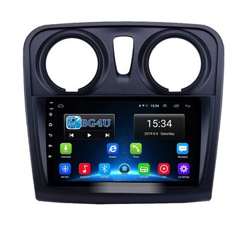 Navigatie radio Dacia Logan Sandero 2013-2019, Android OS, Apple Carplay, 9 inch scherm, GPS, Wifi, Mirror link, DAB+, Bluetooth