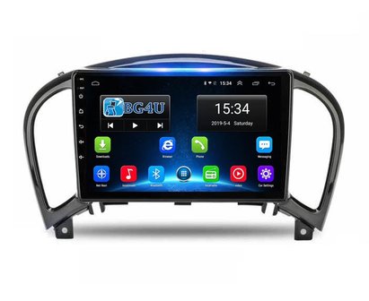Navigatie radio Nissan Juke 2010-2014, Android, Apple Carplay, 9 inch scherm, GPS, Wifi, Mirror link, Bluetooth