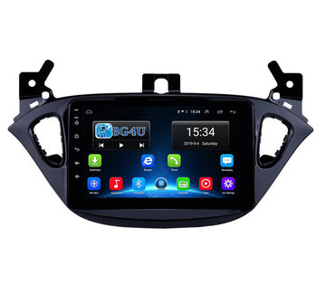 maat zeewier inhoud Navigatie radio Opel Corsa E en Adam, Android, Apple Carplay, 8 inch scherm,  GPS, Wifi, Mirror link, Bluetooth - Bestgadgets4u