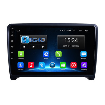 Navigatie radio Audi TT MK2, Android OS, Apple Carplay, 9 inch scherm, Canbus, GPS, Wifi, OBD2, Bluetooth, 3G/4G