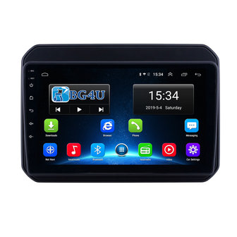 Navigatie radio Suzuki Ignis vanaf 2016, Android OS, Apple Carplay, 9 inch scherm, Canbus, GPS, Wifi, OBD2, Bluetooth, 3G/4G