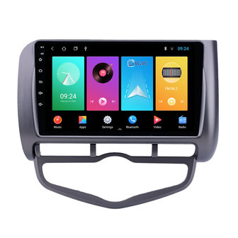 Navigatie radio Honda Jazz AC 2002-2008, Android OS, Apple Carplay, 9 inch scherm, GPS, Wifi, Bluetooth