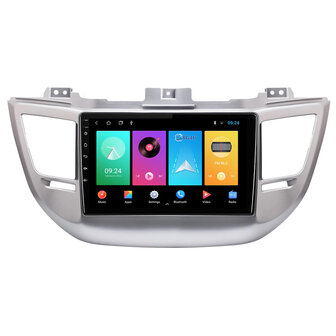 Navigatie radio Hyundai IX35 Tucson 2015-2018, Android OS, Apple Carplay, 9 inch scherm, Canbus, GPS, Wifi, OBD2, Bluetooth