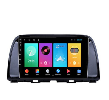 Navigatie radio Mazda CX-5 2012-2016, Android, Apple Carplay, 9 inch scherm, GPS, Wifi, Bluetooth