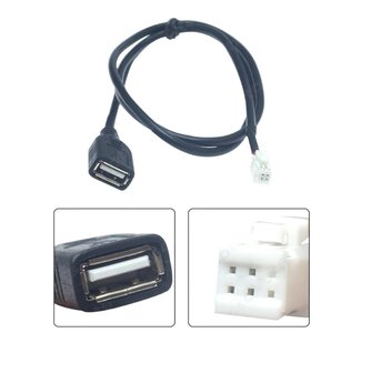 USB 6 pins connector Android Radio 1 meter