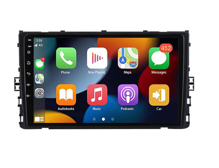 radio VW T-Roc en T-Cross, Android OS, Apple Android Auto, 9 inch scherm, GPS, Wifi, Bluetooth Bestgadgets4u