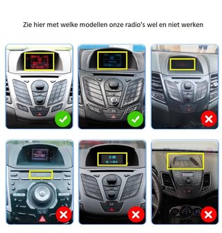 Navigatie radio Ford Fiesta 2009-2017, Android OS, Apple Carplay, 9 inch scherm, GPS, Wifi, Bluetooth