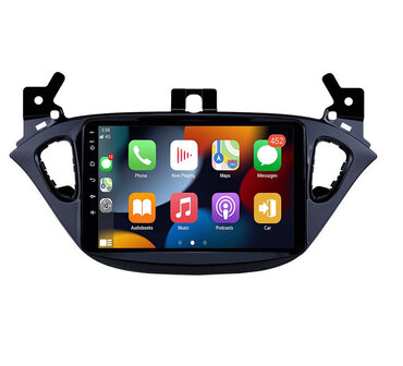 Navigatie radio Opel Corsa E en Adam, Android, Apple Carplay, 8 inch scherm, GPS, Wifi, Mirror link, Bluetooth