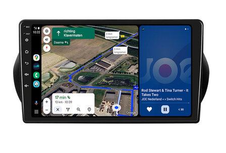 Android navigatie radio Fiat Fiorino, Fiat Qubo, Citro&euml;n Nemo &amp; Peugeot Bipper 2008-2017