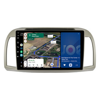 Android navigatie radio Nissan Micra 2002-2010