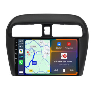 Android navigatie radio Mitsubishi Space Star 2012-2018