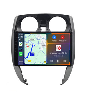 Android navigatie radio Nissan Note 2013-2017 Apple Carplay Android Auto