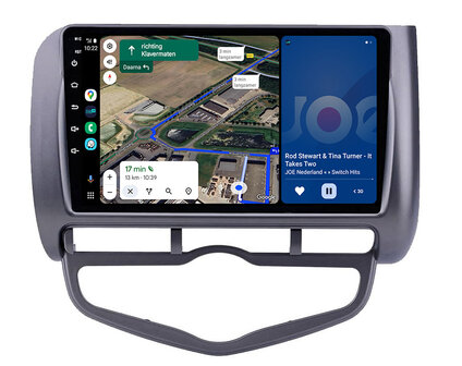 Android navigatie radio Honda Jazz Auto Climate 2002-2008 Apple Carplay Android Auto