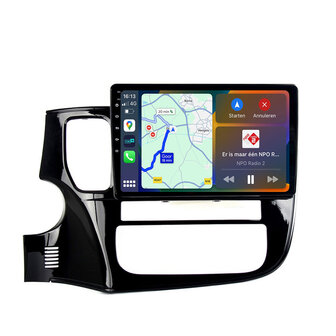 Android navigatie radio Mitsubishi Outlander 3 2012-2018 Apple Carplay Android Auto