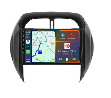 Android Navigatie Radio met Apple Carplay &amp; Android Auto Draadloos &amp; Bekabeld Toyota Rav4
