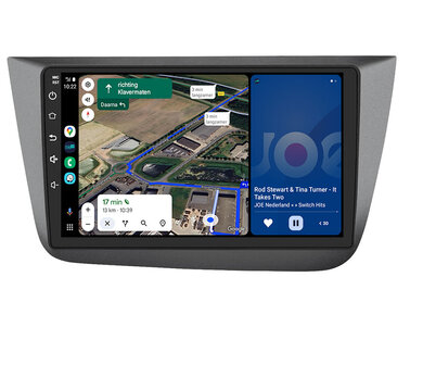 Android navigatie radio met Apple Carplay &amp; Android Auto Draadloos &amp; Bekabeld Seat Altea