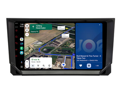 Android navigatie radio met Apple Carplay &amp; Android Auto Draadloos &amp; Bekabeld Seat Ibiza 2017+ type 6F