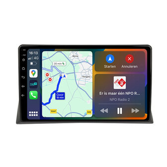Android navigatie radio met Apple Carplay &amp; Android Auto Draadloos &amp; Bekabeld VW T5