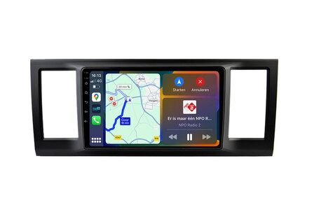 Android navigatie radio met Apple Carplay &amp; Android Auto Draadloos &amp; Bekabeld VW T6