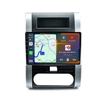 Android navigatie radio met Apple Carplay &amp; Android Auto Draadloos &amp; Bekabeld Nissan X-Trail