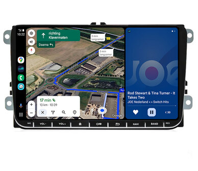 Android navigatie radio met Apple Carplay &amp; Android Auto Draadloos &amp; Bekabeld Seat