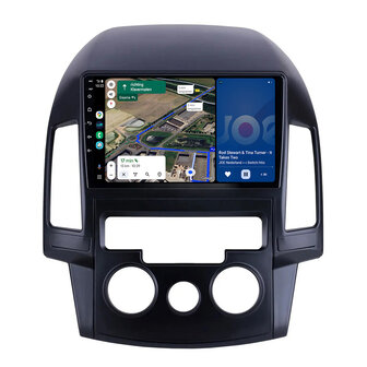 Android Navigatie Radio met Apple Carplay &amp; Android Auto Draadloos &amp; Bekabeld Hyundai i30