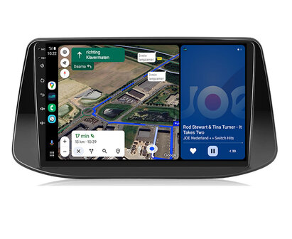 Android Navigatie Radio met Apple Carplay &amp; Android Auto Draadloos &amp; Bekabeld Hyundai i30
