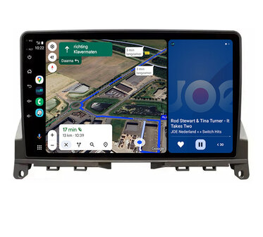 Android Navigatie Radio met Apple Carplay &amp; Android Auto Draadloos &amp; Bekabeld Mercedes C Klasse W204