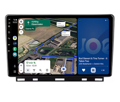 Android Navigatie Radio met Apple Carplay &amp; Android Auto Draadloos &amp; Bekabeld Renault Clio 5