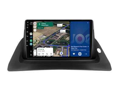 Android Navigatie Radio met Apple Carplay &amp; Android Auto Draadloos &amp; Bekabeld Renault Kangoo
