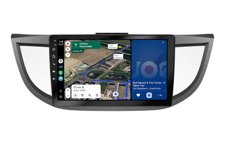 Android Navigatie Radio met Apple Carplay &amp; Android Auto Draadloos &amp; Bekabeld Honda CR-V 