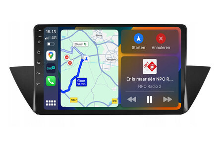 Android Navigatie Radio BMW X1 E84 2009-2015 - Android OS - Apple Carplay - Android Auto - Draadloos - GPS - Wifi - Bluetooth -