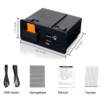 Mazda Connect Carplay Box Android Auto USB Module - Draadloze USB interface voor Mazda Connect Systemen - Integratie met Origin
