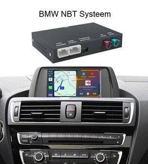 Draadloze Apple Carplay &amp; Android Auto module BMW NBT Systeem