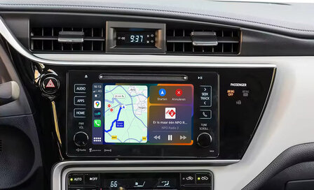 Toyota Apple Carplay Box Android Auto Module - Draadloze Interface uitbreiding Entune 2.0 en Touch 2 Systeem - Integratie met O