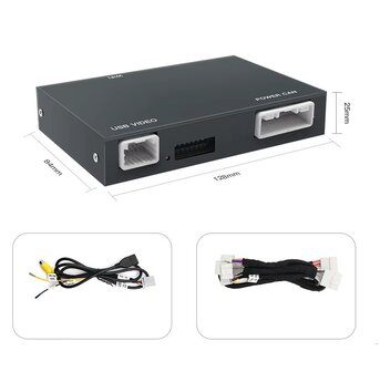 Toyota Apple Carplay Box Android Auto Module - Draadloze Interface uitbreiding Entune 2.0 en Touch 2 Systeem - Integratie met O
