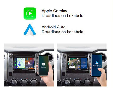 Toyota Apple Carplay Box Android Auto Module - Draadloze Interface uitbreiding Entune 2.0 en Touch 2 Systeem - Integratie met O