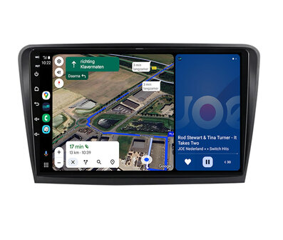 Android Navigatie Radio Skoda SuperB 2 2008-2015 - Android OS - Apple Carplay - Android Auto - Draadloos - GPS - Wifi - Bluetoo