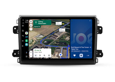Android Navigatie Fiat Ducato 2021-2025 - Android OS - Apple Carplay - Android Auto - Draadloos - GPS - Wifi - Bluetooth - 9 in