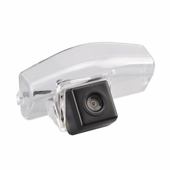 Achteruitrijcamera Mazda 2 &amp; 3 2004-2013 - Kentekenverlichting Full HD Camera - Fisheye - 170 graden kijkhoek -  AHD - IP68