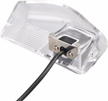 Achteruitrijcamera Mazda 2 &amp; 3 2004-2013 - Kentekenverlichting Full HD Camera - Fisheye - 170 graden kijkhoek -  AHD - IP68
